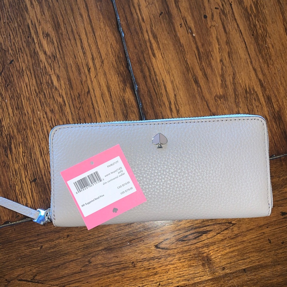 Pink Kate spade wallet